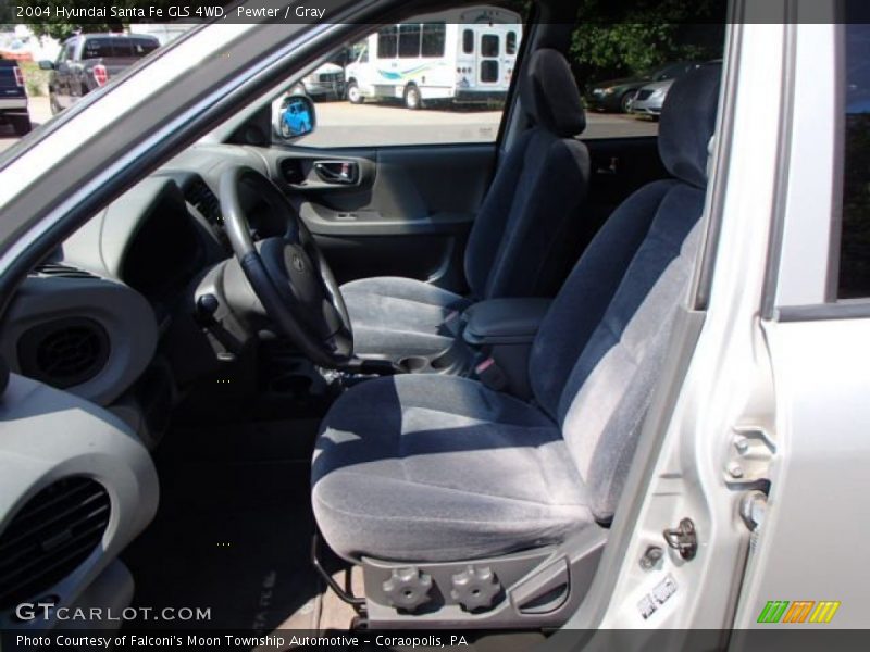 Pewter / Gray 2004 Hyundai Santa Fe GLS 4WD