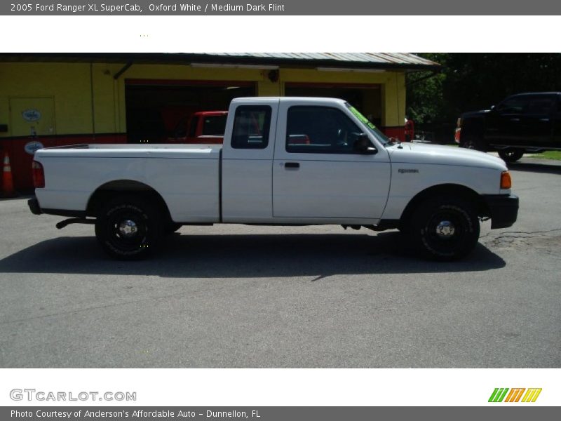 Oxford White / Medium Dark Flint 2005 Ford Ranger XL SuperCab