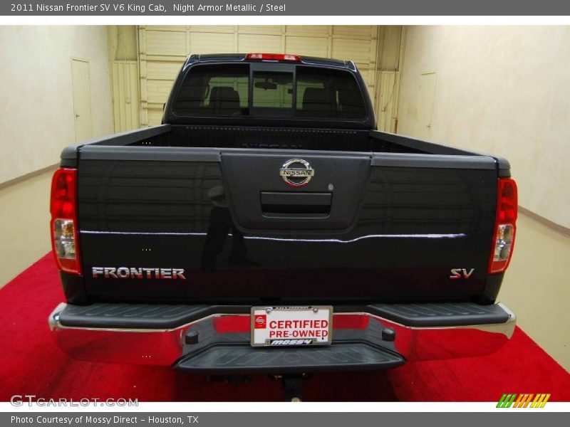 Night Armor Metallic / Steel 2011 Nissan Frontier SV V6 King Cab