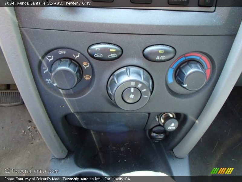 Pewter / Gray 2004 Hyundai Santa Fe GLS 4WD