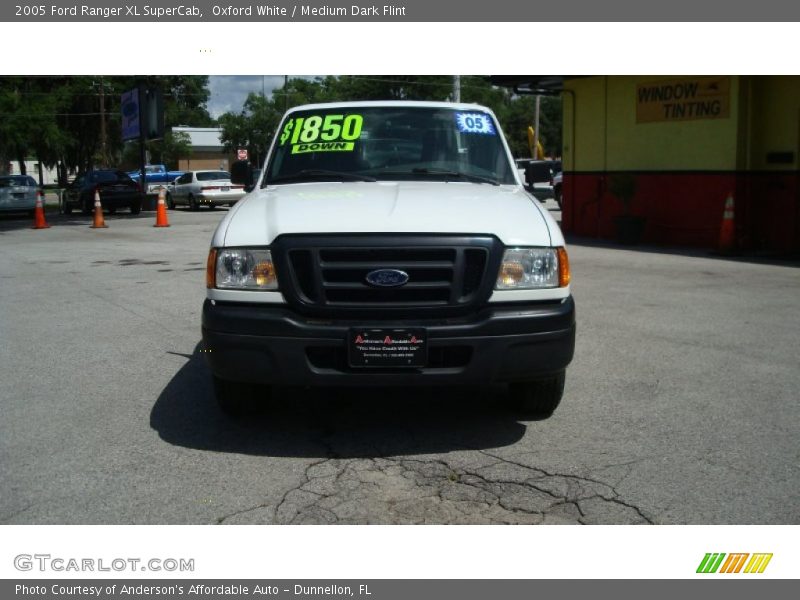 Oxford White / Medium Dark Flint 2005 Ford Ranger XL SuperCab