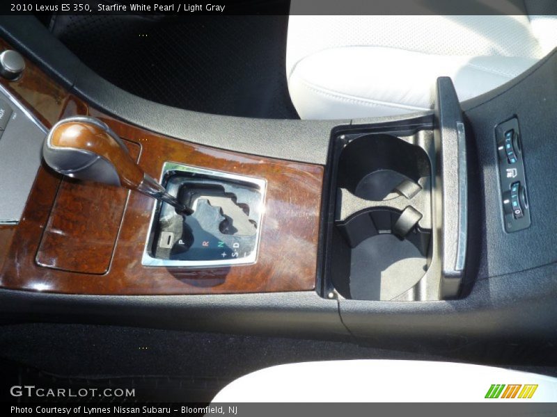 Starfire White Pearl / Light Gray 2010 Lexus ES 350
