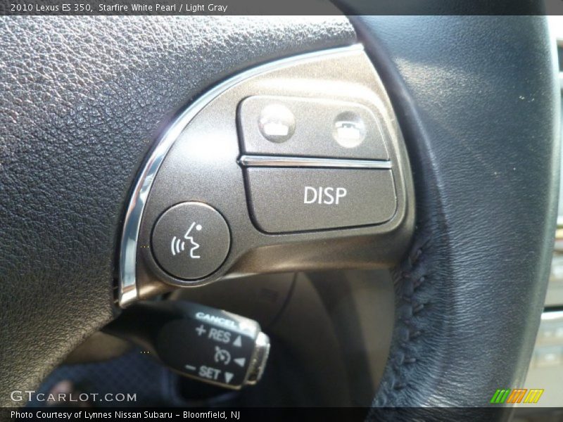 Starfire White Pearl / Light Gray 2010 Lexus ES 350