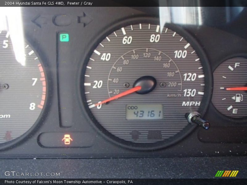 Pewter / Gray 2004 Hyundai Santa Fe GLS 4WD