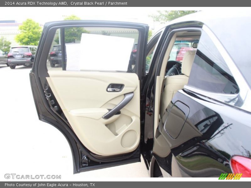 Crystal Black Pearl / Parchment 2014 Acura RDX Technology AWD