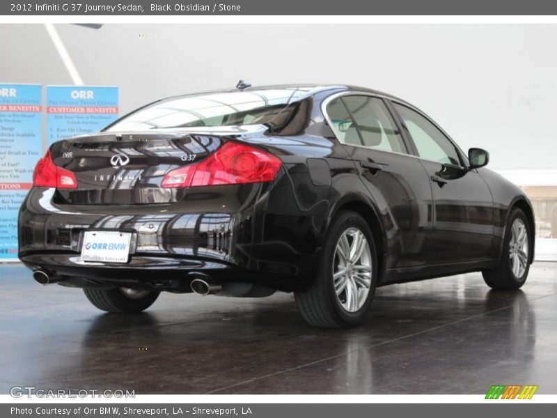 Black Obsidian / Stone 2012 Infiniti G 37 Journey Sedan