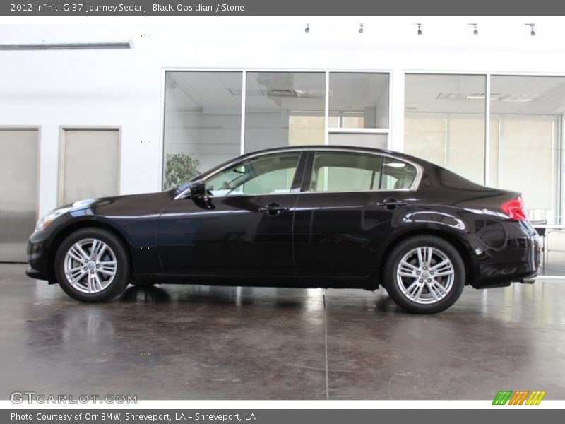 Black Obsidian / Stone 2012 Infiniti G 37 Journey Sedan