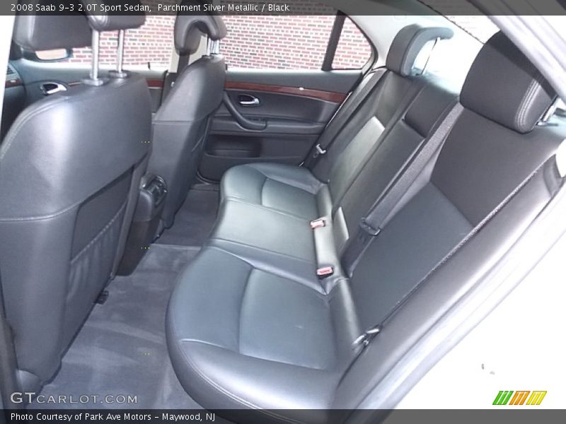 Parchment Silver Metallic / Black 2008 Saab 9-3 2.0T Sport Sedan