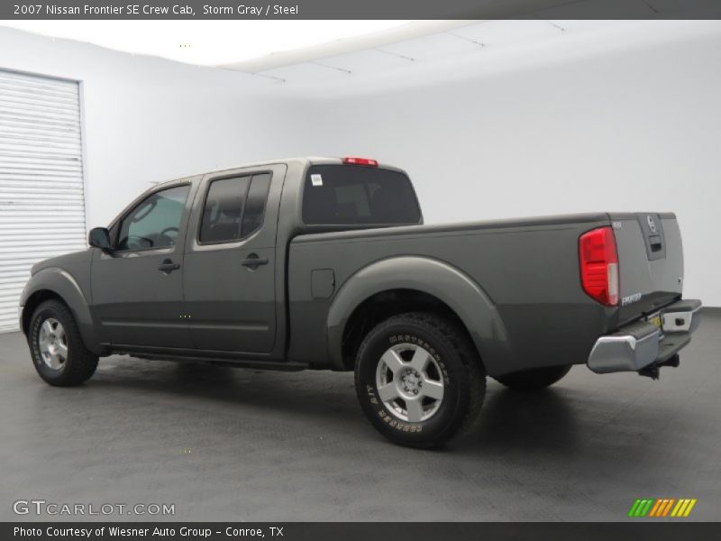 Storm Gray / Steel 2007 Nissan Frontier SE Crew Cab