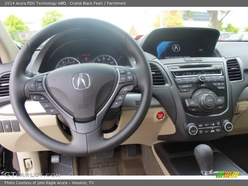 Crystal Black Pearl / Parchment 2014 Acura RDX Technology AWD