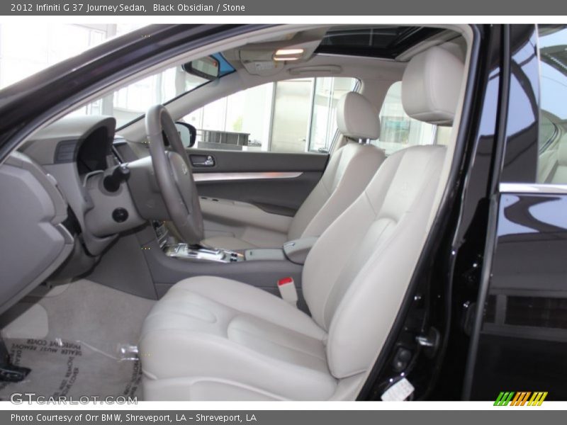 Black Obsidian / Stone 2012 Infiniti G 37 Journey Sedan