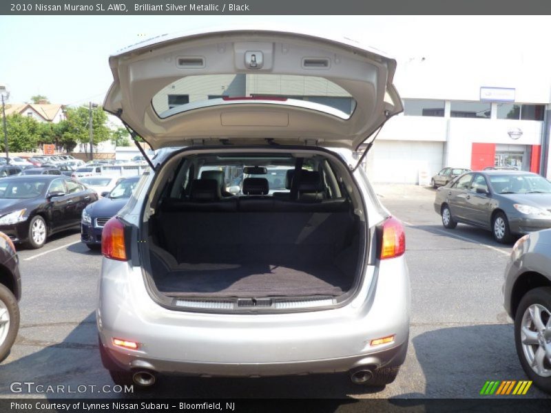 Brilliant Silver Metallic / Black 2010 Nissan Murano SL AWD