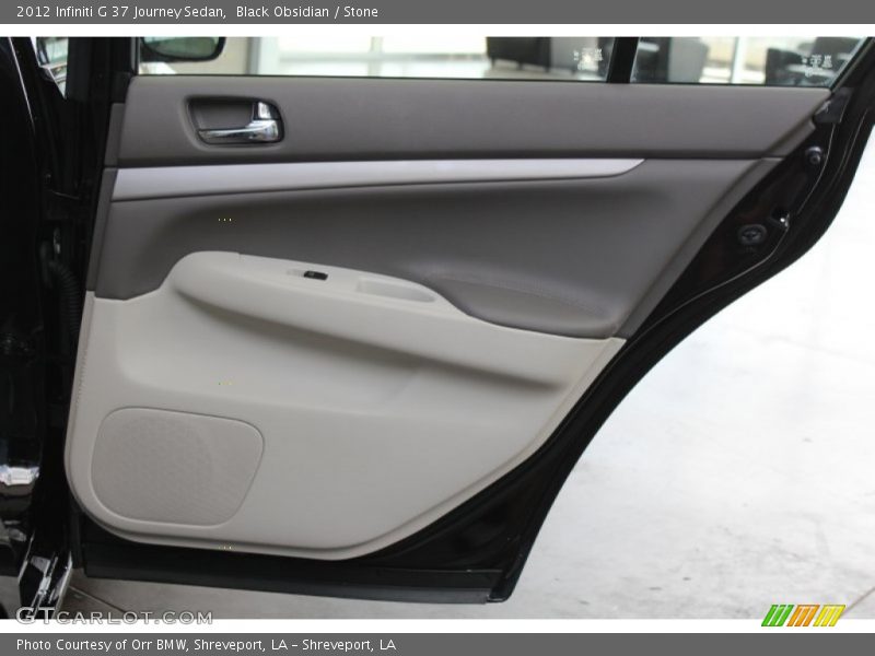 Black Obsidian / Stone 2012 Infiniti G 37 Journey Sedan