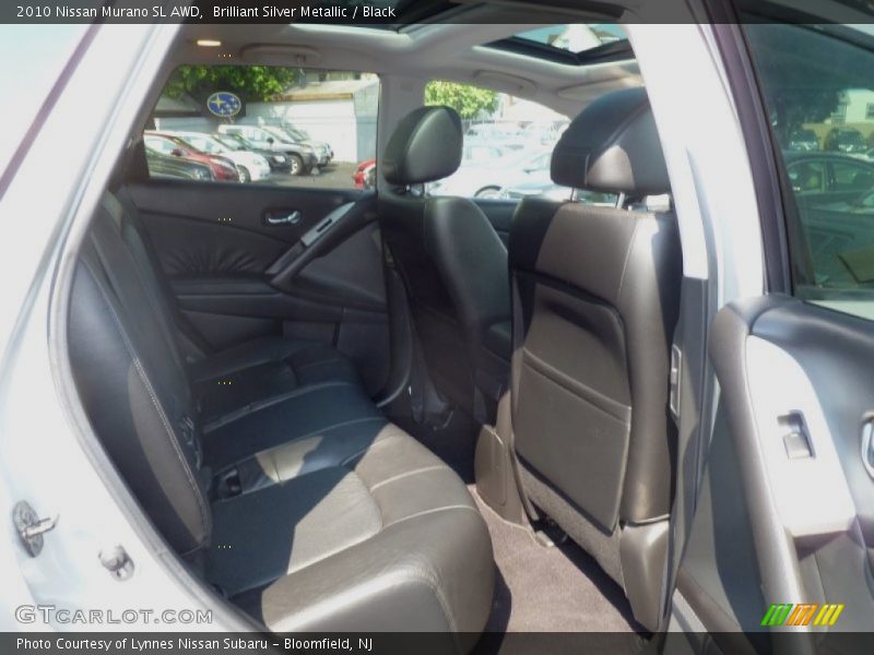 Brilliant Silver Metallic / Black 2010 Nissan Murano SL AWD