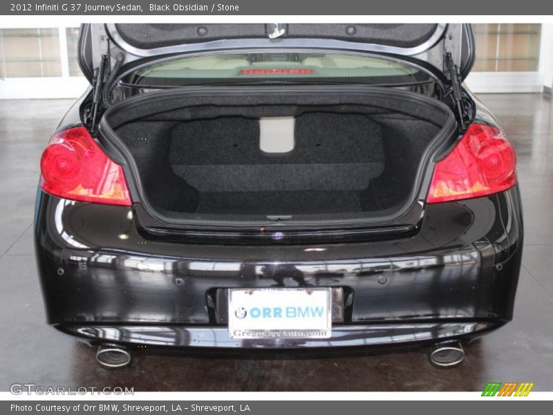 Black Obsidian / Stone 2012 Infiniti G 37 Journey Sedan