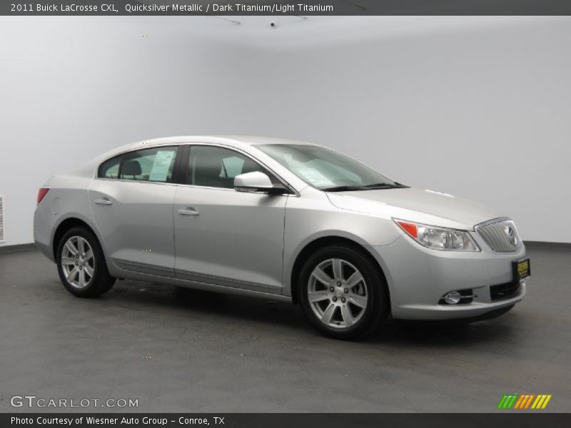 Quicksilver Metallic / Dark Titanium/Light Titanium 2011 Buick LaCrosse CXL