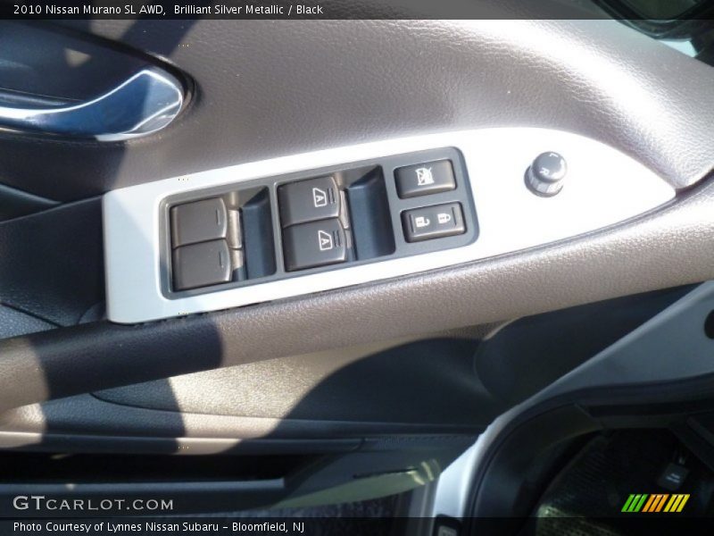 Brilliant Silver Metallic / Black 2010 Nissan Murano SL AWD
