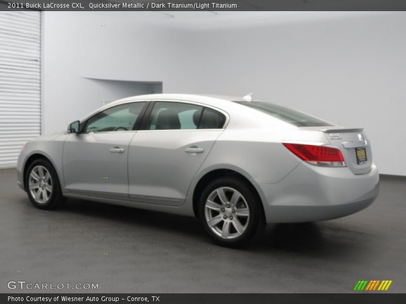 Quicksilver Metallic / Dark Titanium/Light Titanium 2011 Buick LaCrosse CXL