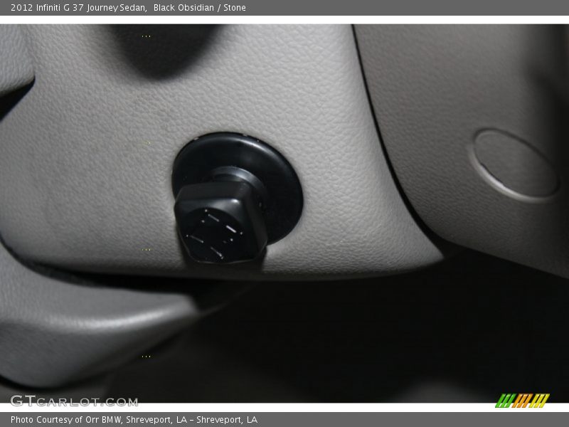 Black Obsidian / Stone 2012 Infiniti G 37 Journey Sedan