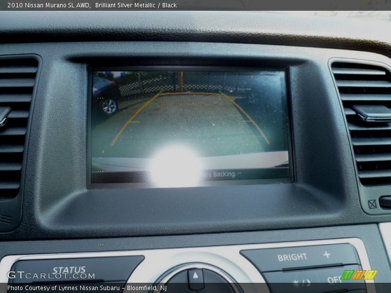 Brilliant Silver Metallic / Black 2010 Nissan Murano SL AWD