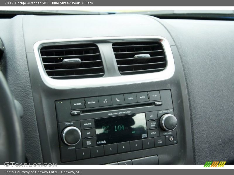 Blue Streak Pearl / Black 2012 Dodge Avenger SXT