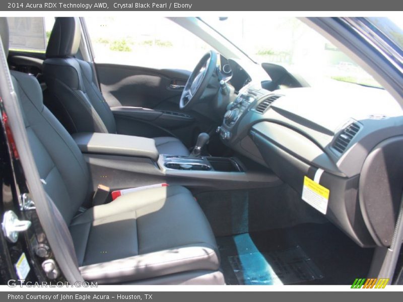 Crystal Black Pearl / Ebony 2014 Acura RDX Technology AWD