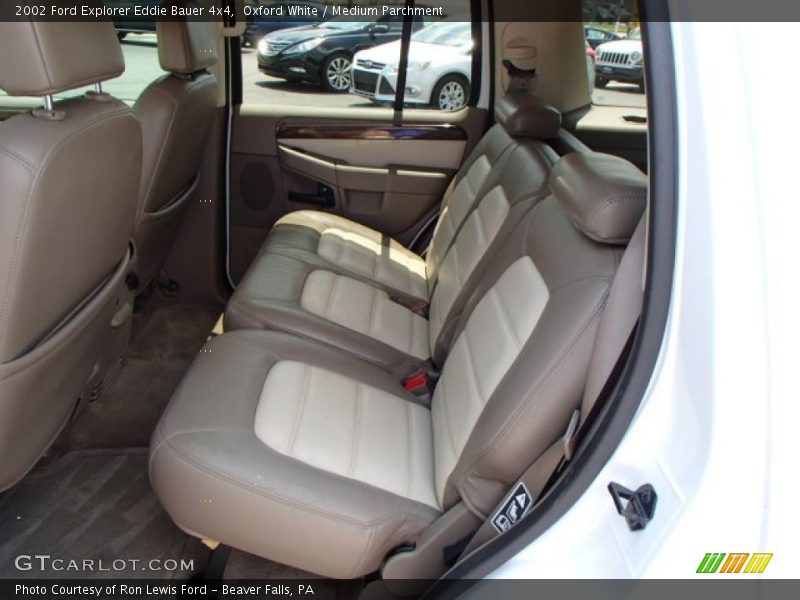 Rear Seat of 2002 Explorer Eddie Bauer 4x4