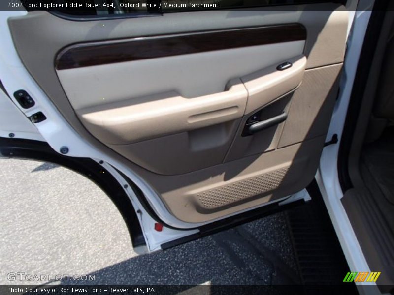 Oxford White / Medium Parchment 2002 Ford Explorer Eddie Bauer 4x4