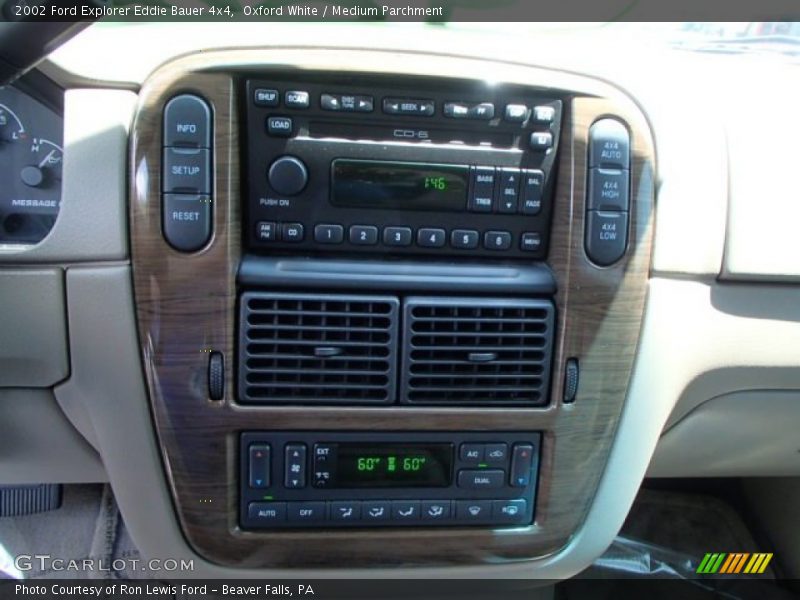 Oxford White / Medium Parchment 2002 Ford Explorer Eddie Bauer 4x4