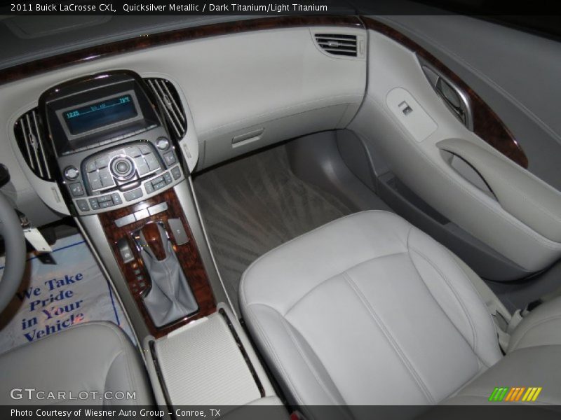 Quicksilver Metallic / Dark Titanium/Light Titanium 2011 Buick LaCrosse CXL