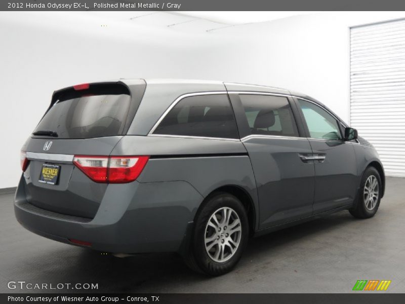 Polished Metal Metallic / Gray 2012 Honda Odyssey EX-L