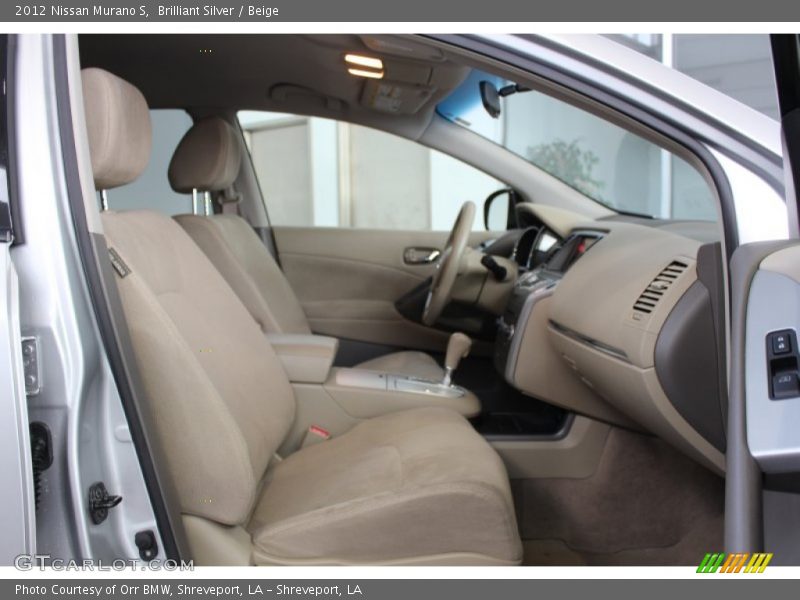 Brilliant Silver / Beige 2012 Nissan Murano S