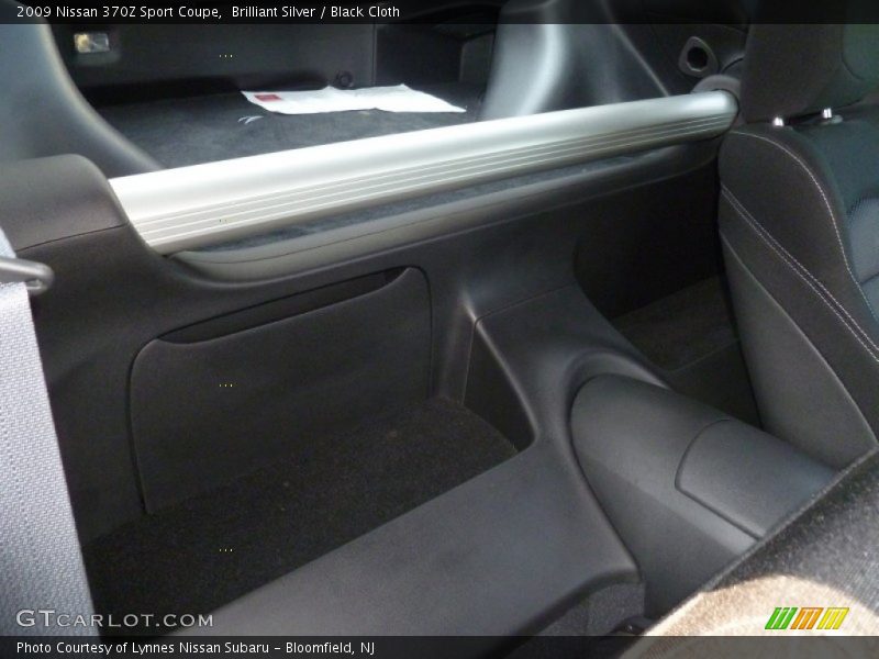 Brilliant Silver / Black Cloth 2009 Nissan 370Z Sport Coupe