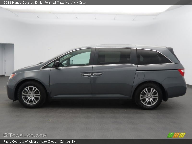 Polished Metal Metallic / Gray 2012 Honda Odyssey EX-L