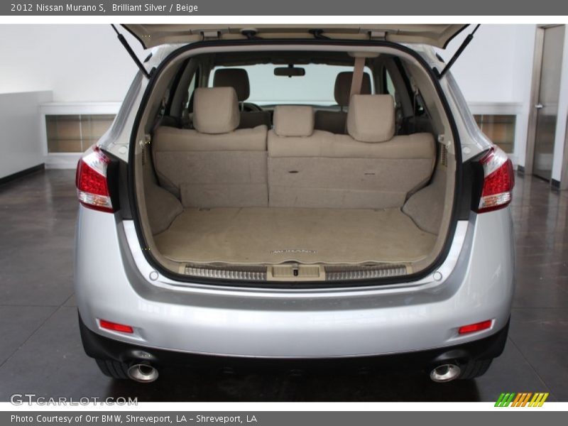Brilliant Silver / Beige 2012 Nissan Murano S