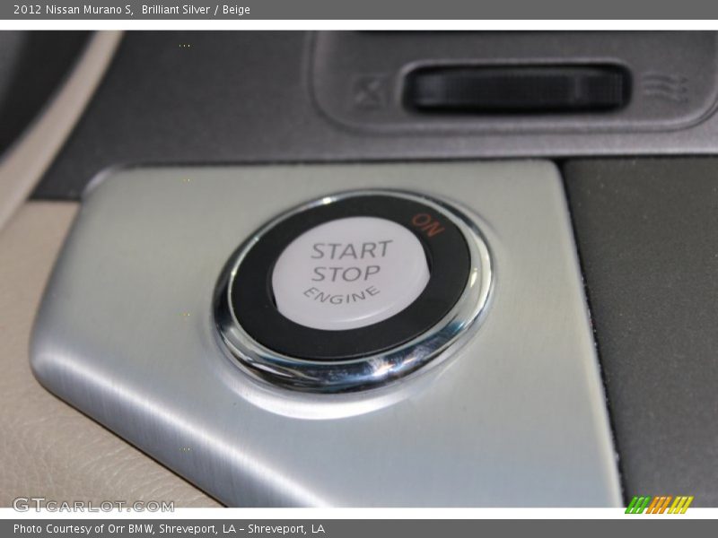 Brilliant Silver / Beige 2012 Nissan Murano S