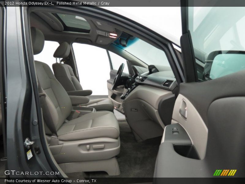 Polished Metal Metallic / Gray 2012 Honda Odyssey EX-L