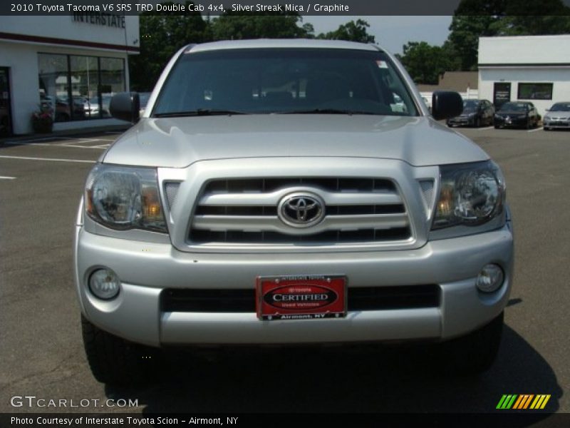 Silver Streak Mica / Graphite 2010 Toyota Tacoma V6 SR5 TRD Double Cab 4x4