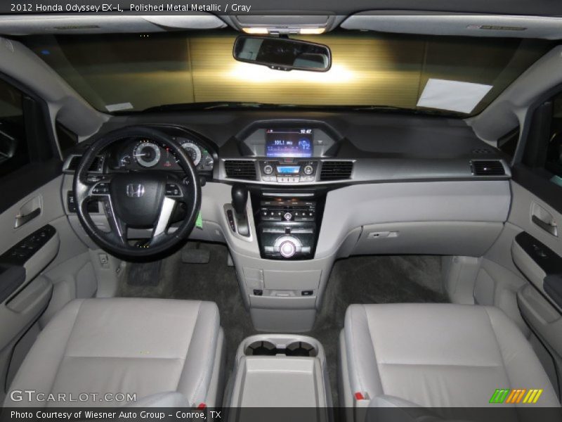 Polished Metal Metallic / Gray 2012 Honda Odyssey EX-L