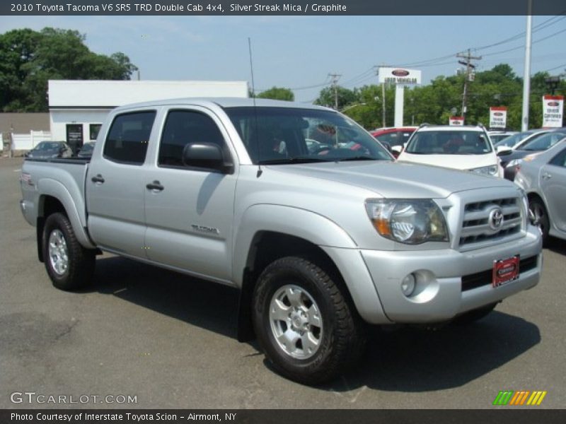 Silver Streak Mica / Graphite 2010 Toyota Tacoma V6 SR5 TRD Double Cab 4x4