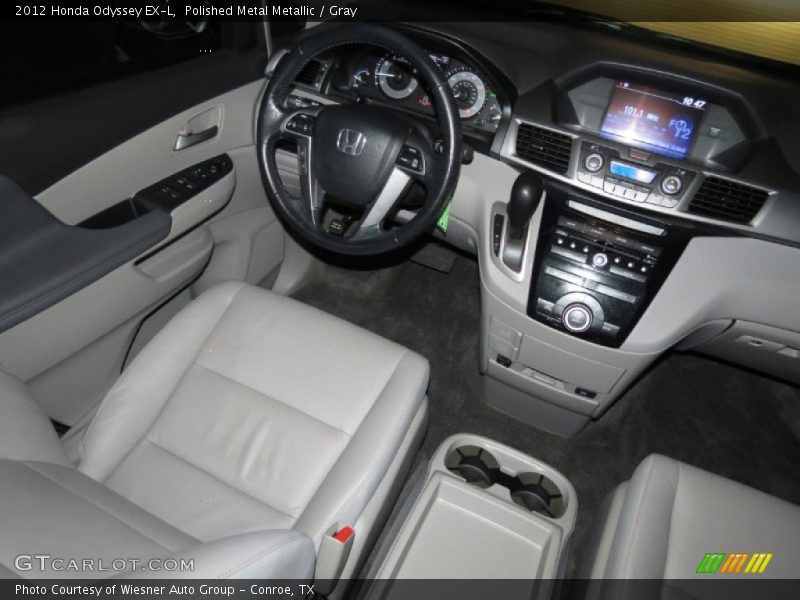 Polished Metal Metallic / Gray 2012 Honda Odyssey EX-L