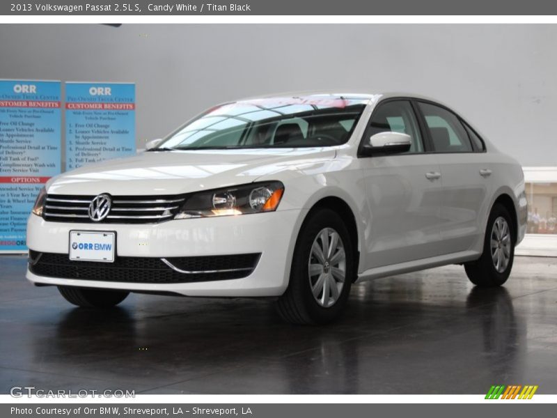 Candy White / Titan Black 2013 Volkswagen Passat 2.5L S