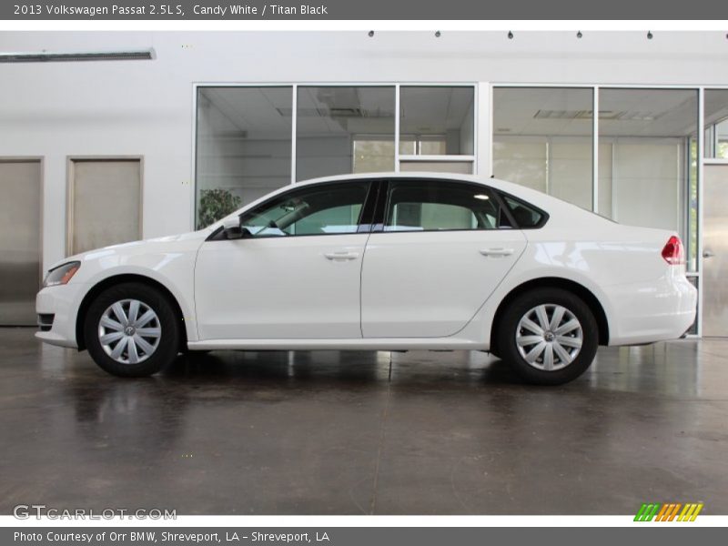 Candy White / Titan Black 2013 Volkswagen Passat 2.5L S