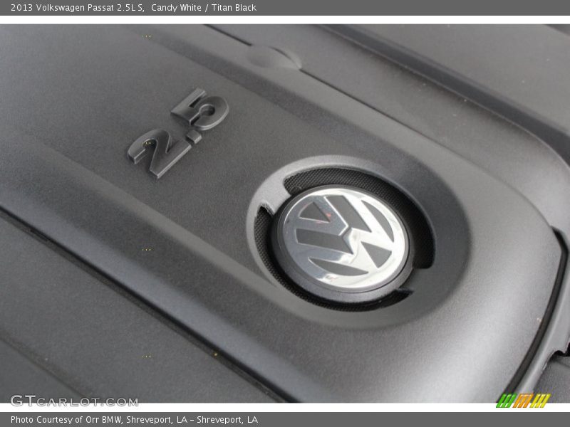 Candy White / Titan Black 2013 Volkswagen Passat 2.5L S