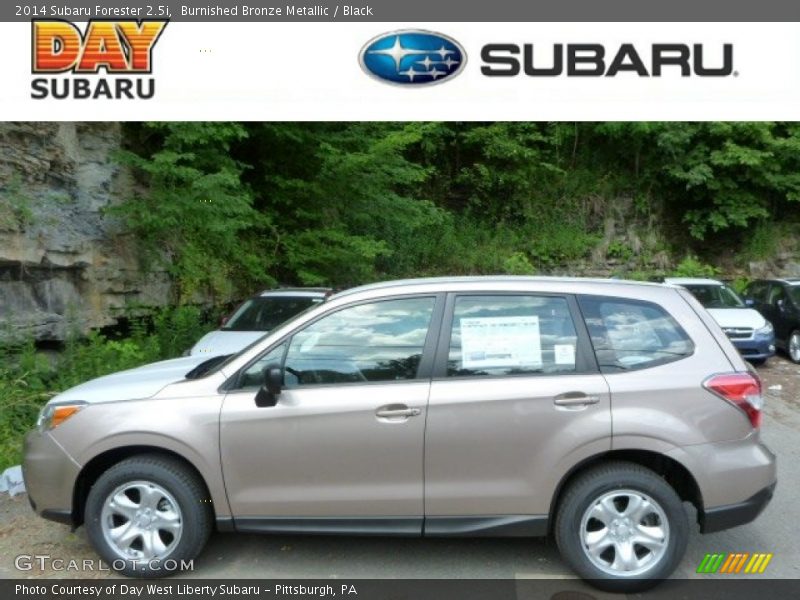Burnished Bronze Metallic / Black 2014 Subaru Forester 2.5i