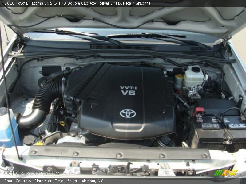 Silver Streak Mica / Graphite 2010 Toyota Tacoma V6 SR5 TRD Double Cab 4x4
