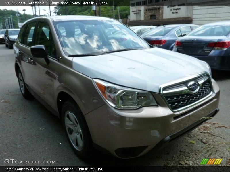 Burnished Bronze Metallic / Black 2014 Subaru Forester 2.5i