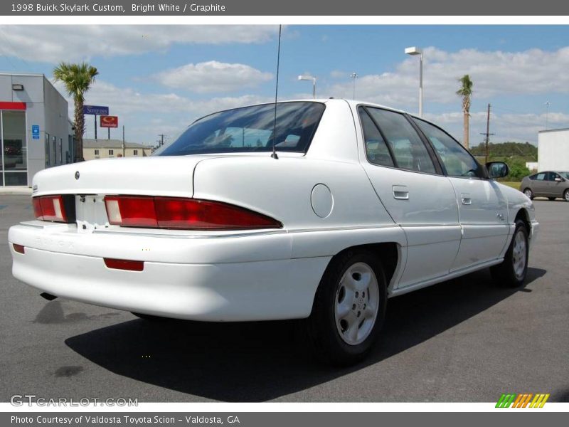 Bright White / Graphite 1998 Buick Skylark Custom