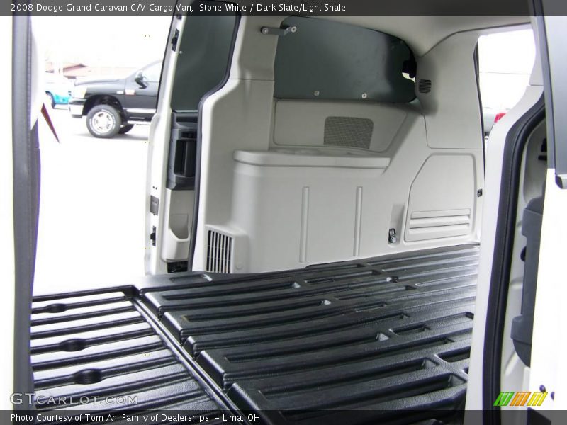 Stone White / Dark Slate/Light Shale 2008 Dodge Grand Caravan C/V Cargo Van