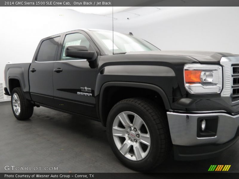 Onyx Black / Jet Black 2014 GMC Sierra 1500 SLE Crew Cab